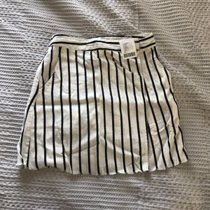 Urban outfitters striped wrap skirt